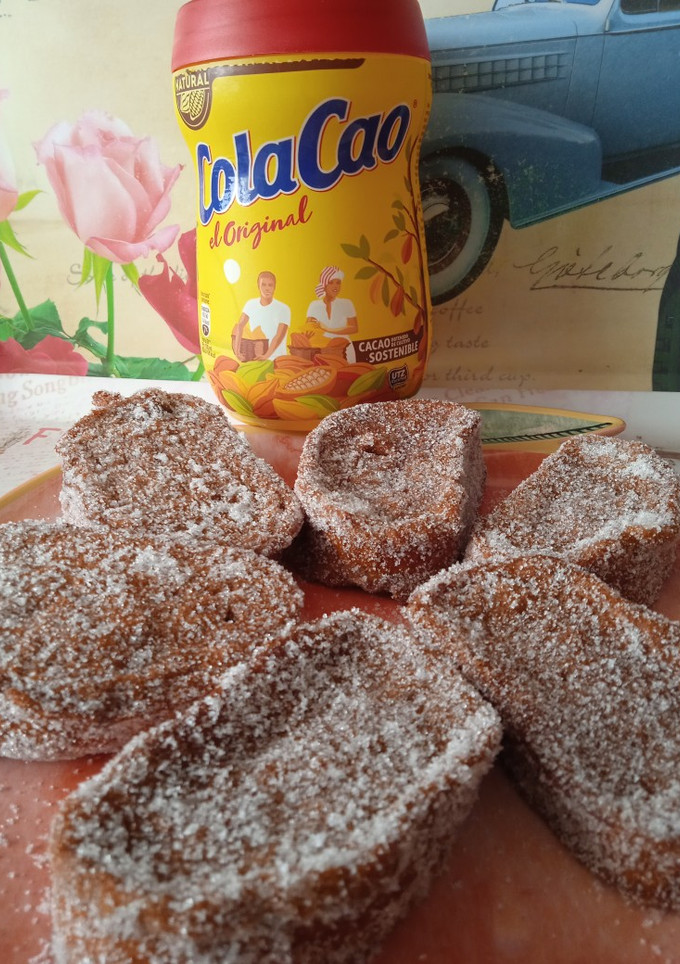 Una foto de Torrijas de Colacao