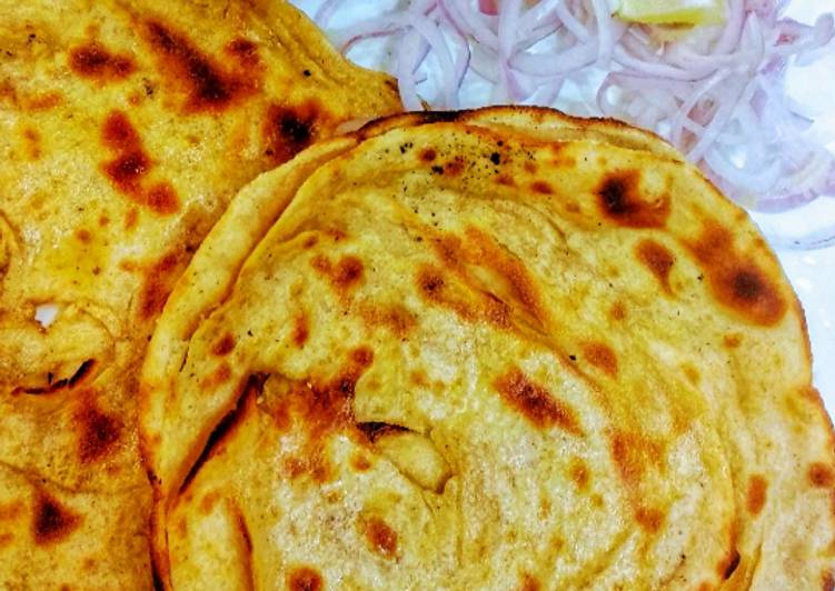 Recipe of Any-night-of-the-week Lacha paratha