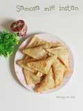 Samosa isi mie instan