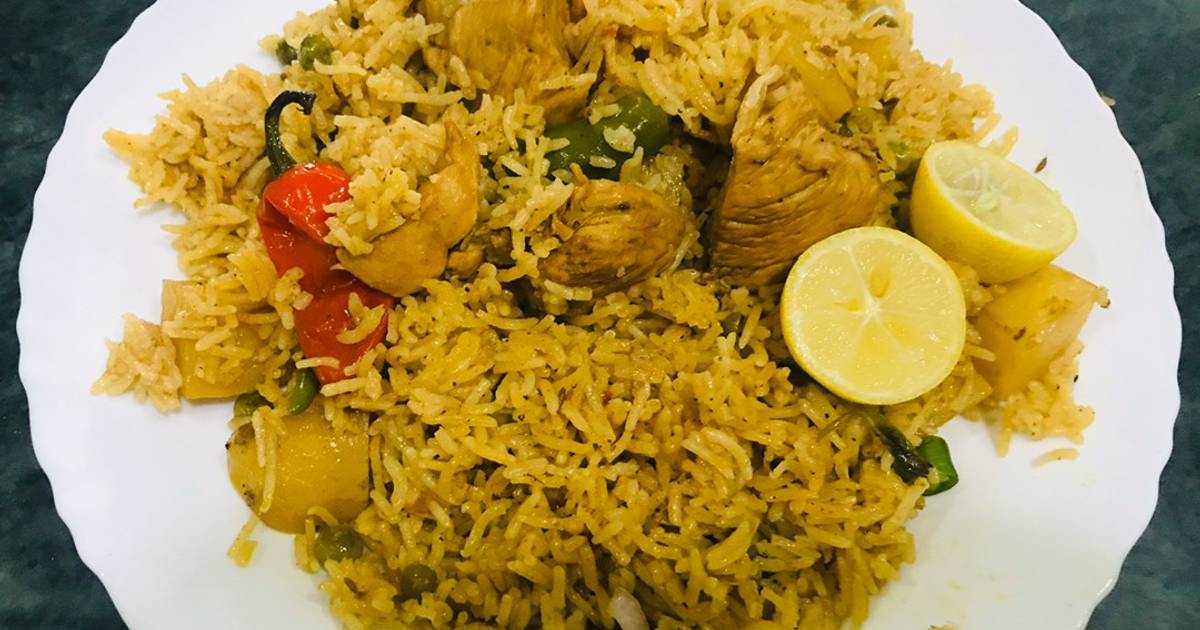 Chicken mix biryani Recipe by Zobia Sajjad - Cookpad