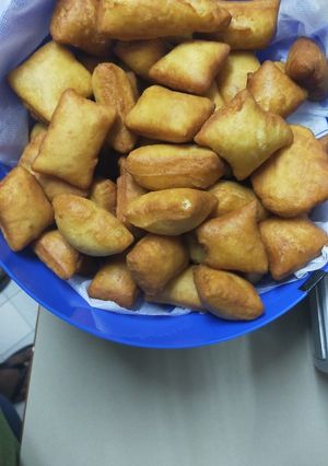 A picture of Coconut mandazi.
