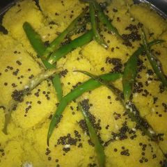 Khman dhokla A picture of Khman dhokla.