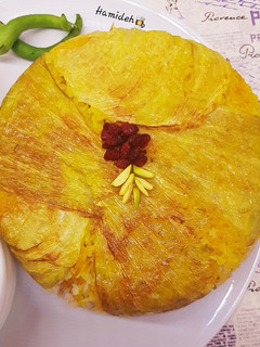 عکسی از دستور ته دیگ کاهو (Lettuce tahdig)😍