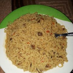 A picture of Indomie noodles.