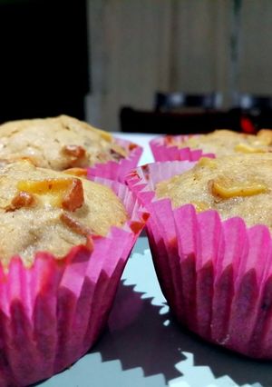 Una foto de Muffins bebés manzana-canela 🍎