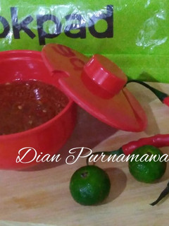 Foto resep Sambal Terasi Jeruk Limao