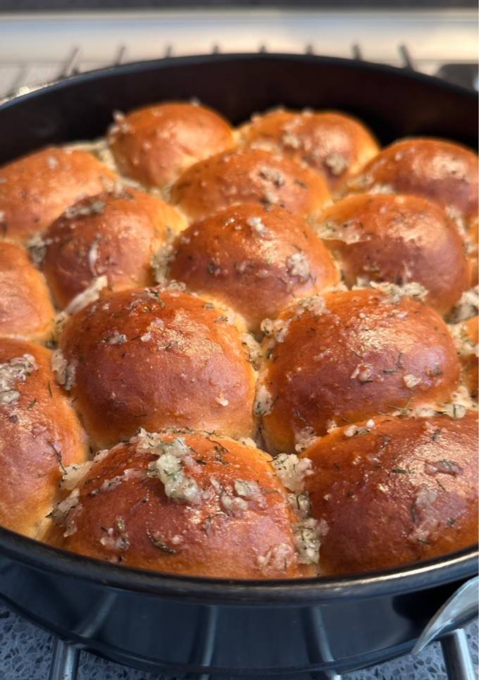 Пампушки з часником