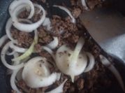 Una foto de tacos carne molida