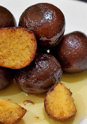 A picture of Milk powder Gulab jamun.