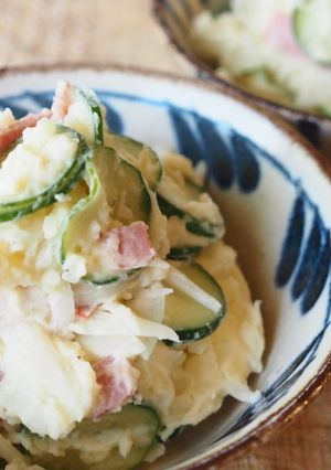 Una foto de Ensalada de patata a la japonesa
