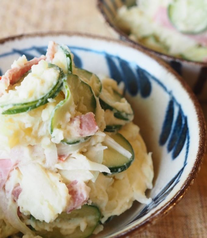 Una foto de Ensalada de patata a la japonesa