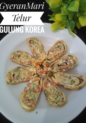 Foto resep Gyeran Mari Telur Dadar Gulung ala Korea
