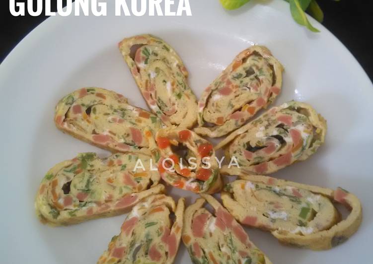 Gyeran Mari Telur Dadar Gulung ala Korea