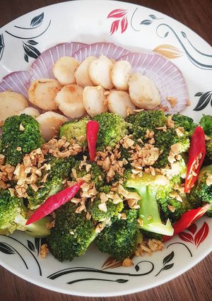 Foto resep Brokoli mix scalop