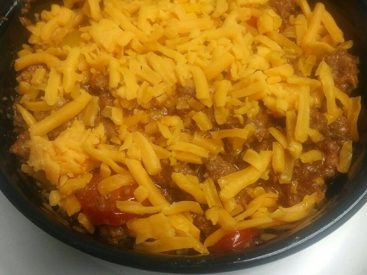 Easy Steps to Make Recipes Sloppy Joe Breakfast Bowl the So Delicious So Delicious.