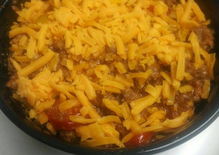 Simple Way to Make Favorite Sloppy Joe Breakfast Bowl