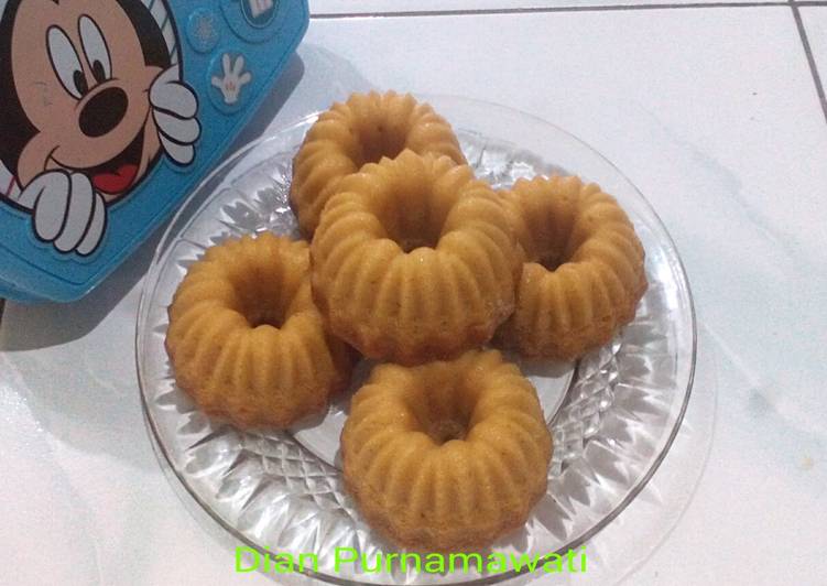  Resep  Bolu  Sakura  Eggsles no Mixer no Ribet oleh Dian 