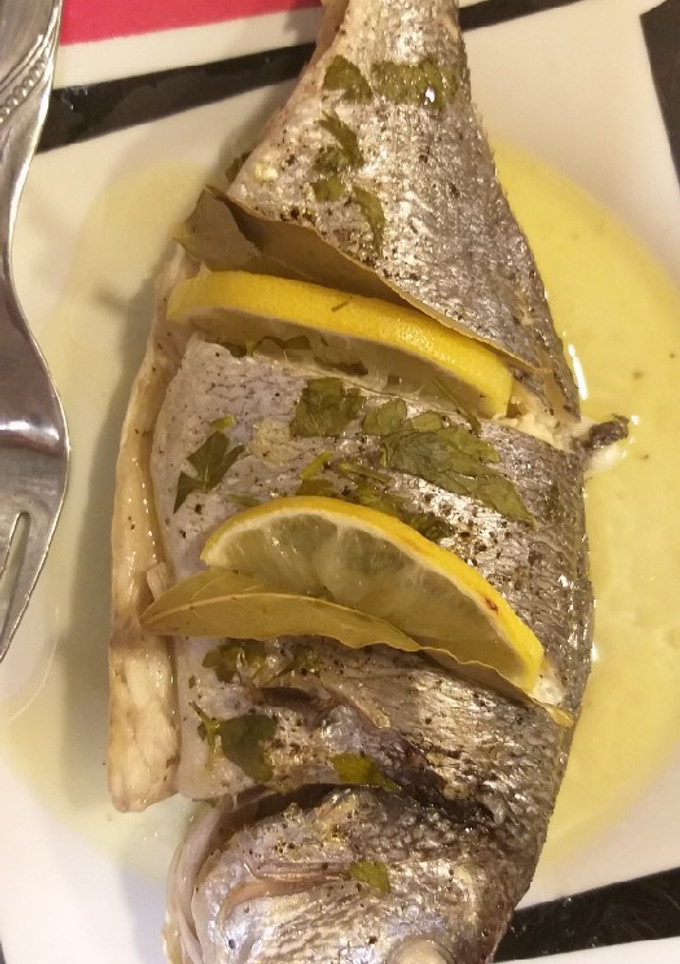 Una foto de Dorada al papillote