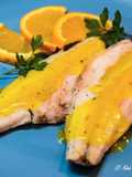 Sea Bass Fillets with Orange Sauce