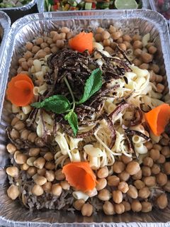 صورة لوصفة الكشري المصري