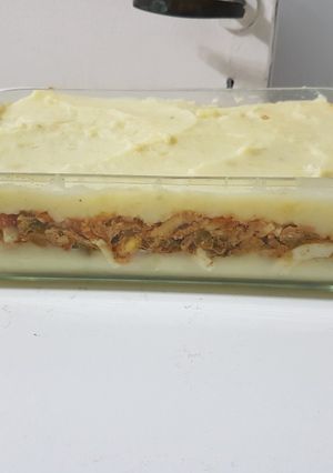 Una foto de Pastel de Pollo y Papa