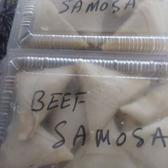 A picture of Beef samosa for whole ramzan(frozen).