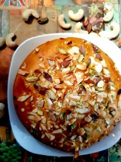 एगलेस मैंगो केक (Eggless mango cake recipe in Hindi) रेसिपी मुख्य फोटो