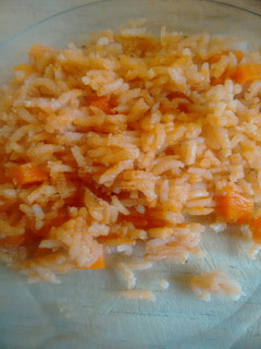 Una foto de Arroz rojo