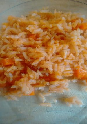 Una foto de Arroz rojo
