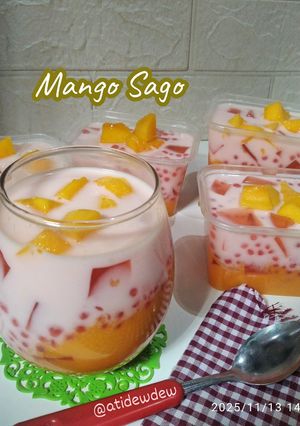 Foto resep Mango Sago Kuah Creamy