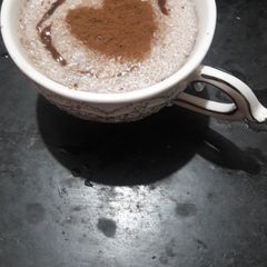 A picture of Mild hot coffee.