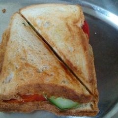 A picture of Vegetable sandwich.