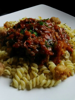 Foto resep Pasta saus petis cumi