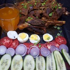 A picture of Mutton Raan.