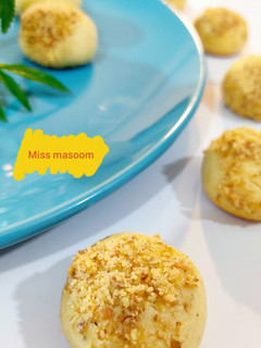 عکسی از دستور شیرینی گردویی ساده