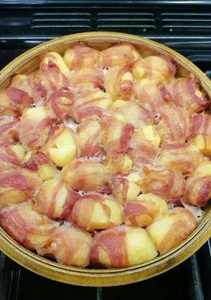 Baconös krumpli recept fotója