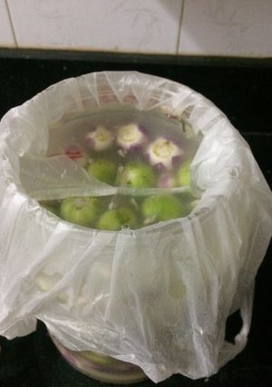 Hình của món Muối cà lẫn thơm ngon.