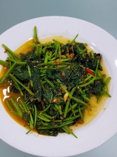 Foto resep Tumis Ebi Daun Ubi
