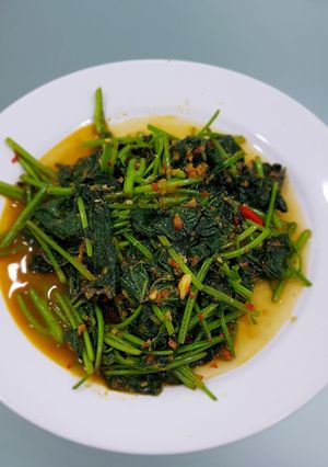 Foto resep Tumis Ebi Daun Ubi