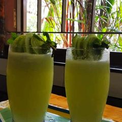 A picture of Cucumber lime Mojito.