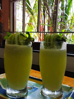A picture of Cucumber lime Mojito.