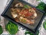 Ikan Salem kuah teh asam pedas