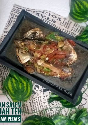 Foto resep Ikan Salem kuah teh asam pedas