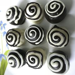 A picture of Chocolate truffles.