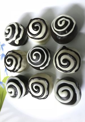 A picture of Chocolate truffles.