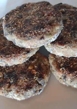 Foto di Hamburger di melanzane (light)