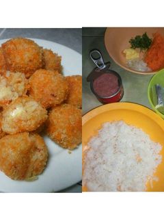 Foto resep Bola bola nasi (untuk batita)