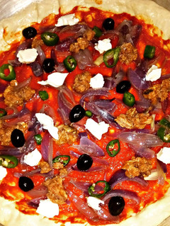 صورة لوصفة بيتزا 🍕: