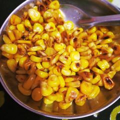 A picture of Roasted sweet corn.