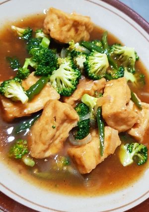 Foto resep Tahu Brokoli Saus Tiram